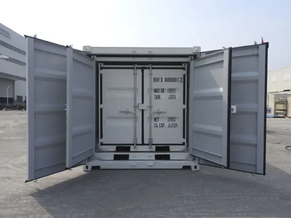 Conteneur de stockage empilable en métal – Image 4
