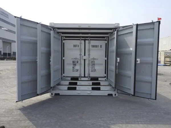 Conteneur de stockage empilable en métal – Image 5