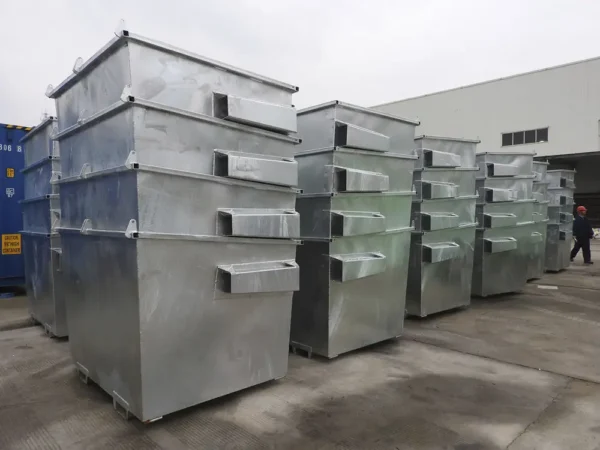 Conteneur à déchets en acier – Image 2