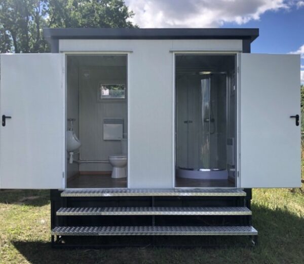 Conteneur sanitaire -WC + douche + réservoir – Image 12