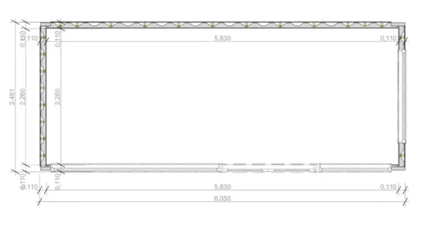 Conteneur Maison Studio V4 / 13,2M2 – Image 6