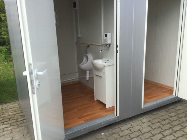 Conteneur sanitaire de toilette double cabine – Image 6