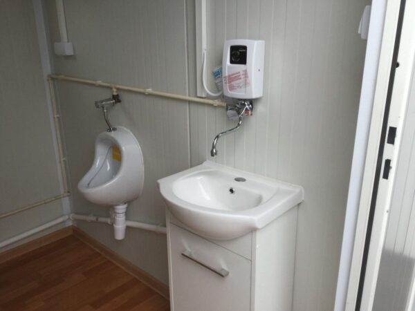 Conteneur sanitaire de toilette double cabine – Image 7