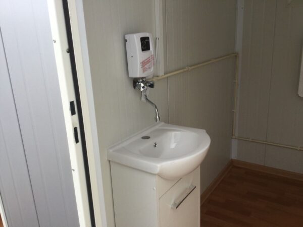 Conteneur sanitaire de toilette double cabine – Image 11