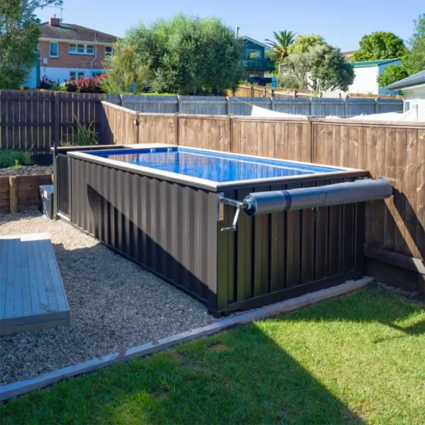 Piscine de conteneur d’expédition extérieure de 40 pieds – Image 3
