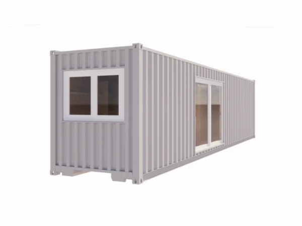 Studio conteneur ECOLOGIA 40 pieds 28 m² habitables 2 chambres – Image 13