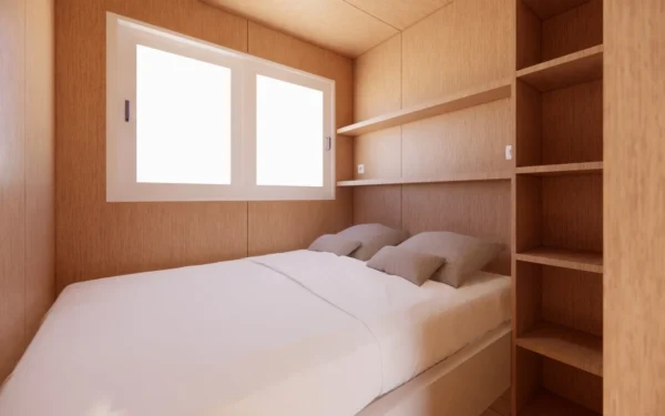 Studio conteneur ECOLOGIA 40 pieds 28 m² habitables 2 chambres – Image 4