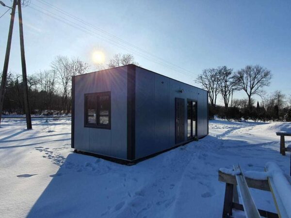 Conteneur d’habitation 3,00 x 8,00m entièrement prêt à emménager – Image 4