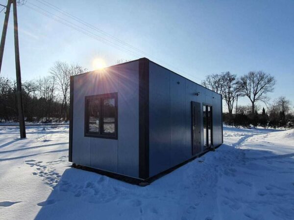 Conteneur d’habitation 3,00 x 8,00m entièrement prêt à emménager – Image 5