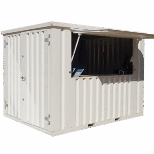 Container Bar pliable XL 4 x 2 mètres RAL 9016