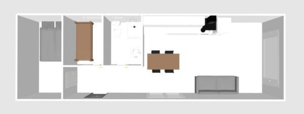 Mobil-house Laura à l'année de 35 m2 – Image 2