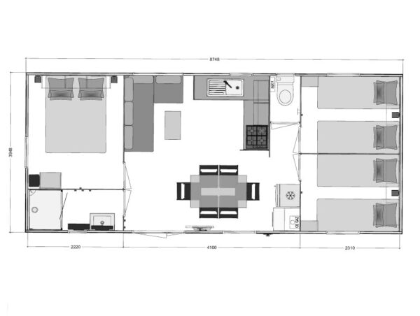 Rideau Nirvana Trio 2023 , 3 Chambres – Image 2