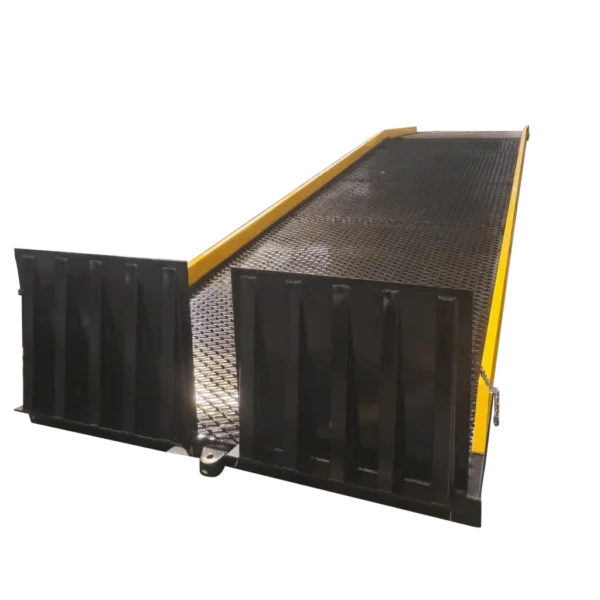Rampes de quai de chargement portatives Rampe de cour – Capacité de 26 500 lb – Image 3