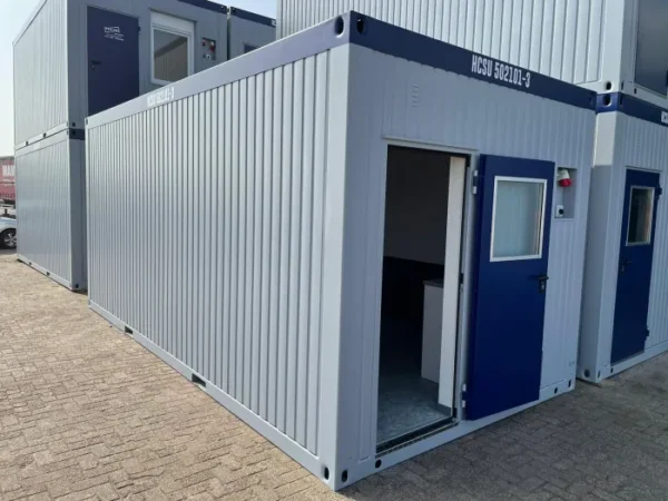 CONTENEUR 20 PIEDS UNITÉ D'HÉBERGEMENT 6 X 3 AVEC CUISINE – Image 6