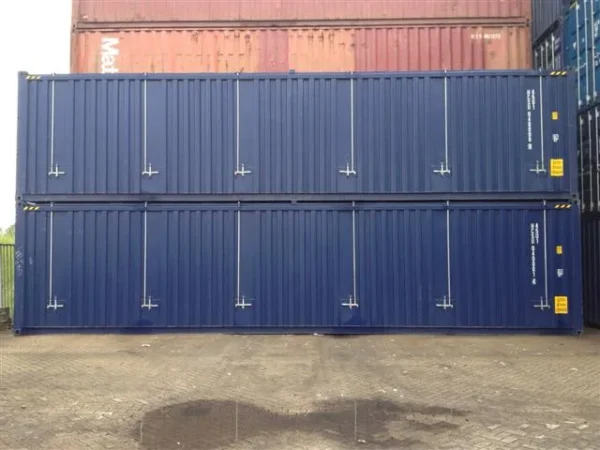 CONTENEUR À TOIT RIGIDE OUVERT HIGH CUBE DE 40 PIEDS