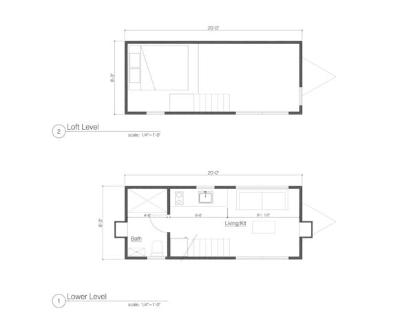 Tiny House petite maison de 22m² sur une remorque – Image 3